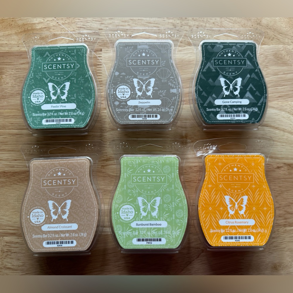 12 Brand New Scentsy Wax Melt Bars